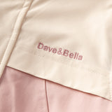 Dave&Bella Unisex Kids/Toddler Casual Hooded Jacket — Windproof & Fleece-Lined