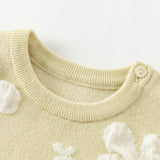 Dave&Bella Toddler Girls Classic Yellow Mesh A-line Dress