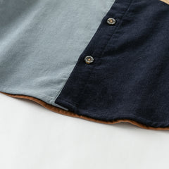 Dave&Bella Baby Boy Casual Spring Autumn Cotton Jacket Shirt