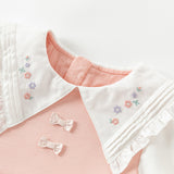 Dave&Bella Toddler Girls Sweet Pink A-line Comfortable Party Dress