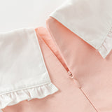 Dave&Bella Toddler Girls Sweet Pink A-line Comfortable Party Dress