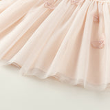 Dave&Bella Toddler Girls Charming Light Pink Mesh Princess Dress