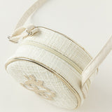 Dave&Bella Kids/Toddler Girls Fashion Silver White Adjustable Shoulder Handbags