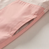 Dave&Bella Toddler Boys/Girls Red/Rose Hooded Detachable Fleece Liner Jackets