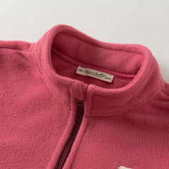 Dave&Bella Toddler Boys/Girls Red/Rose Hooded Detachable Fleece Liner Jackets