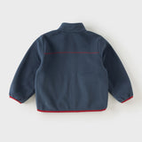 Dave&Bella Toddler Boys/Girls Red/Rose Hooded Detachable Fleece Liner Jackets