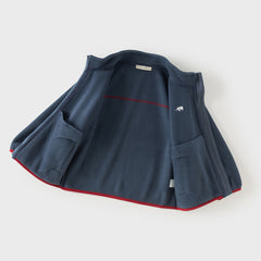 Dave&Bella Toddler Boys/Girls Red/Rose Hooded Detachable Fleece Liner Jackets