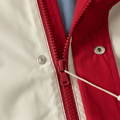 Dave&Bella Toddler Boys/Girls Red/Rose Hooded Detachable Fleece Liner Jackets