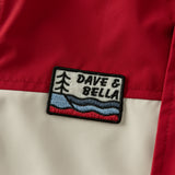 Dave&Bella Toddler Boys/Girls Red/Rose Hooded Detachable Fleece Liner Jackets