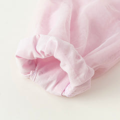 Dave&Bella Toddler Girls Classical Chinese-style Fake-two-piece Mesh Dress(wallet bag)