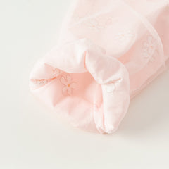 Dave&Bella Toddler Girls Sweet Pink Floral Lace Collor Chinese-style Mesh Dress