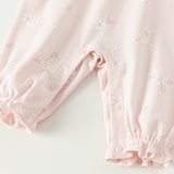 Dave&Bella Baby Girl Newborn Casual Cotton Floral Romper Jumpsuit