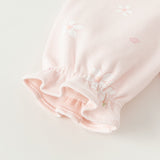 Dave&Bella Baby Girl Newborn Casual Cotton Floral Romper Jumpsuit