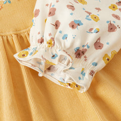 Dave & Bella Autumn Baby Girl Princess Dress