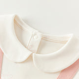 Dave&Bella Toddler Girls Milk White/Pearl Pink Adorable Party Dress