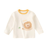 Dave&Bella Toddler Girls/Boys Animal Print Cartoon T-shirts