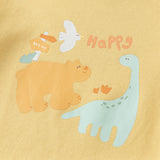 Dave&Bella Toddler Girls/Boys Animal Print Cartoon T-shirts