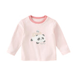 Dave&Bella Toddler Girls/Boys Animal Print Cartoon T-shirts