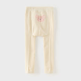 Dave&Bella Toddler Girls Casual Animal Print Footless Leggings