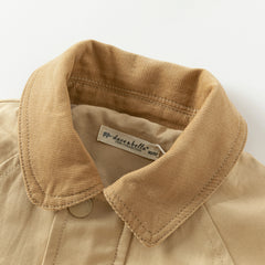 Dave&Bella Toddler Boys Autumn Khaki Warm Long Sleeve Jacket