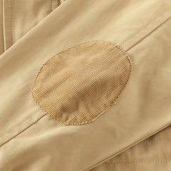 Dave&Bella Toddler Boys Autumn Khaki Warm Long Sleeve Jacket