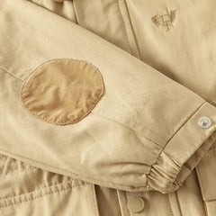 Dave&Bella Toddler Boys Autumn Khaki Warm Long Sleeve Jacket