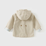 Dave&Bella Boys Toddler Casual Windbreaker Hooded Jackets