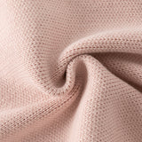 Dave&Bella Toddler Girls Grey Pink  Knit hooded Cape-style Sweater Tops
