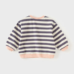 Dave&Bella Baby Girl Casual Lovely Gentle Hooded Sweatshirt