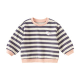 Dave&Bella Toddler Girls Casual Lovely Gentle Pullover Sweatshirts