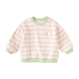 Dave&Bella Toddler Girls Casual Lovely Gentle Pullover Sweatshirts