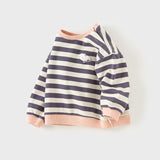 Dave&Bella Toddler Girls Casual Lovely Gentle Pullover Sweatshirts