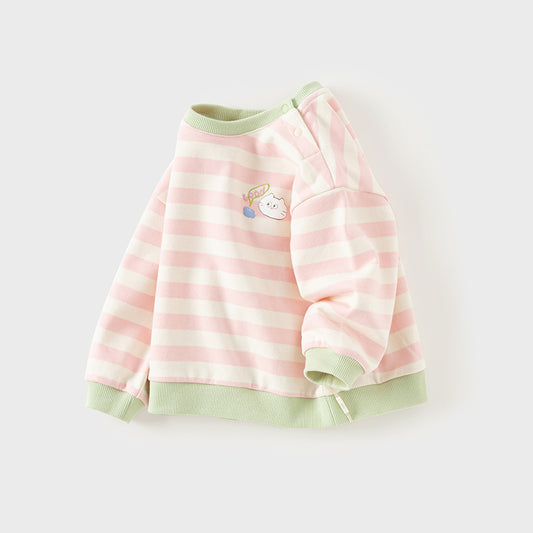 Dave&Bella Baby Girl Casual Lovely Gentle Hooded Sweatshirt