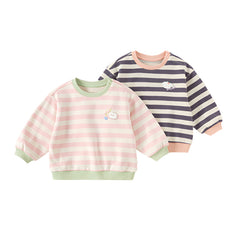 Dave&Bella Girls Spring Casual Lovely Gentle Pullover Sweatshirt Tops