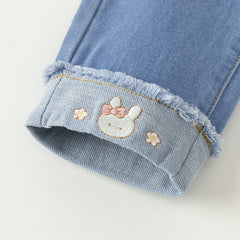 Dave&Bella Girls Spring/Autumn Sweet Casual Pants
