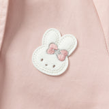 Dave&Bella Toddler Girls Sweet Pink/Yellow Outwear Hooded Coats