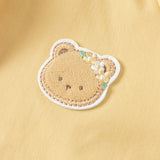 Dave&Bella Toddler Girls Sweet Pink/Yellow Outwear Hooded Coats