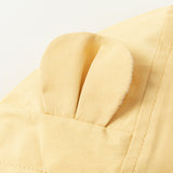 Dave&Bella Toddler Girls Sweet Pink/Yellow Outwear Hooded Coats