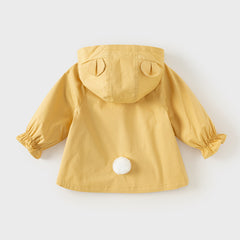 Dave Bella Girl's Single Breasted Trench Coat