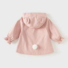 Dave Bella Girl's Single Breasted Trench Coat