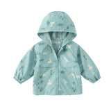 Dave&Bella Boys Toddler Windbreaker Waterproof Hooded Coats