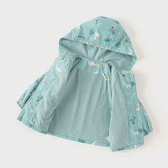 Dave&Bella Boys Spring Windbreaker Waterproof Hooded Coat Jacket Top