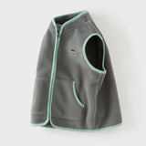 Dave&Bella Toddler Girls/Boys Multi-color Ultra-soft Sleeveless Fleece Outwear Vests