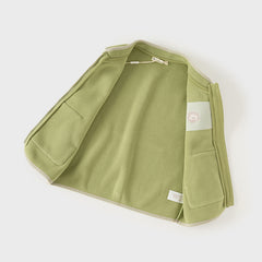 Dave&Bella Toddler Girls/Boys Multi-color Ultra-soft Sleeveless Fleece Outwear Vests