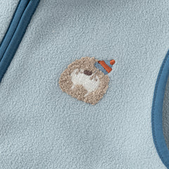 Dave&Bella Toddler Girls/Boys Multi-color Ultra-soft Sleeveless Fleece Outwear Vests