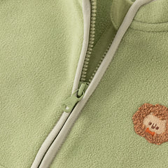 Dave&Bella Toddler Girls/Boys Multi-color Ultra-soft Sleeveless Fleece Outwear Vests