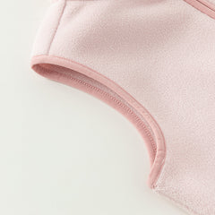 Dave&Bella Toddler Girls/Boys Multi-color Ultra-soft Sleeveless Fleece Outwear Vests