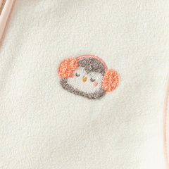 Dave&Bella Toddler Girls/Boys Multi-color Ultra-soft Sleeveless Fleece Outwear Vests