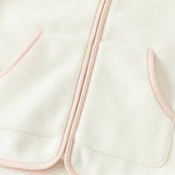 Dave&Bella Toddler Girls/Boys Multi-color Ultra-soft Sleeveless Fleece Outwear Vests