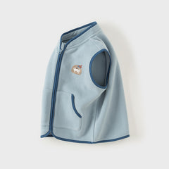 Dave&Bella Toddler Girls/Boys Multi-color Ultra-soft Sleeveless Fleece Outwear Vests